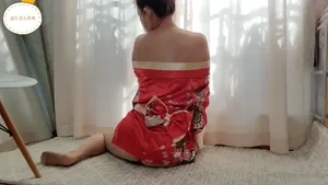 우리동네 아지매 러블리히메 기모노 활짝꿍~!  국산야동 한국야동