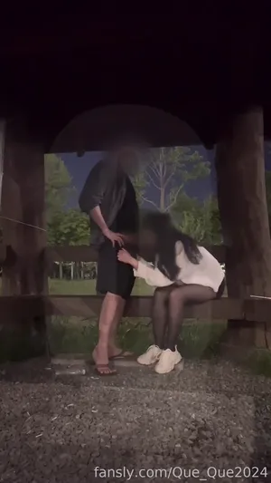 공원 정자에서 스릴감 넘치는 야노  한국야동 국산야동
